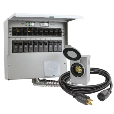 Reliance  Reliance 310CDKN 30 Amp 10 Circuit Manual Transfer Switch Kit