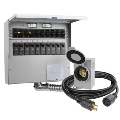 Reliance  Reliance 310CRK 120/240-Volt 30-Amp 10-Circuit Pro/Tran 2 Transfer Switches