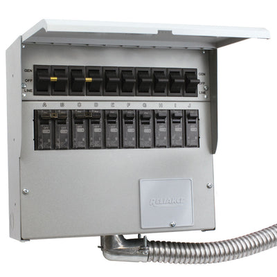Reliance  Reliance 310D 120/240-Volt 30-Amp 10-Circuit Pro/Tran Indoor Transfer Switch