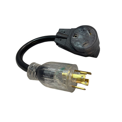 Reliance  Reliance AC30RV 30A 125V Color Connect Adapter Cord L14-30 Plug TT30 Connector