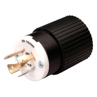 Reliance  Reliance L1420P 20-Amp Generator Power Cord Plug For Up To 5000 Watt Generators