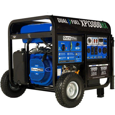 DuroMax  13,000 Watt Dual Fuel Portable HX Generator w/ CO Alert