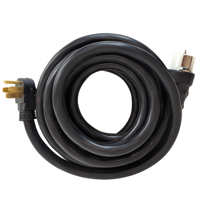 DuroMax  50-Amp 25-Foot 6-Gauge 14-50 CS6364 Heavy Duty Generator Power Cord for Home Power Backup